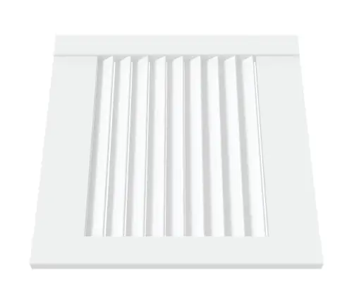 Kapiuksed, Võrega Disain Valge 39,5X39,4 Cm Männipuit