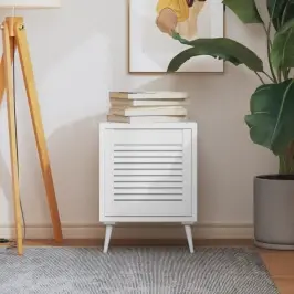 Skapja Durvis, Žalūziju Dizains, 39,5X39,4 Cm, Priedes Koks Vidaxl