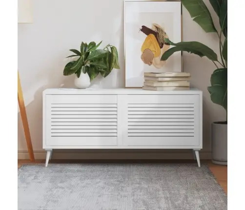 Spintelės Durelės, 2Vnt., Baltos, 39,5X59,4cm Pušis