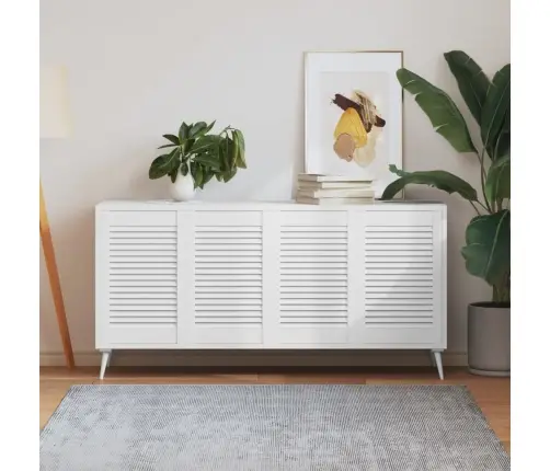 Kapiuksed, Võrega Disain 4 Tk Valge 61,5X39,4 Cm Männipuit