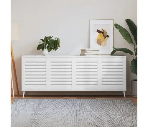 Skapja Durvis, Žalūziju Dizains, 4 Gab., 61,5X49,4 Cm, Priede Vidaxl