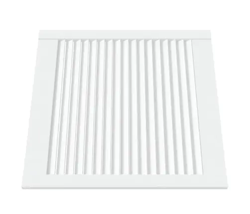 Skapja Durvis, Žalūziju Dizains, 2 Gab., 61,5X59,4 Cm, Priede Vidaxl