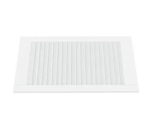 Spintelės Durelės, 2Vnt., Baltos, 69X39,4cm Pušis