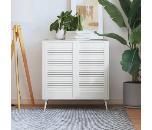 Spintelės Durelės, 2Vnt., Baltos, 69X39,4cm Pušis