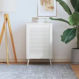 Skapja Durvis, Žalūziju Dizains, 69X49,4 Cm, Priede Vidaxl