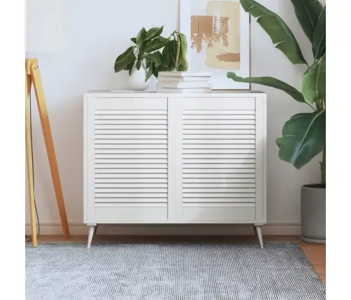 Kapiuksed, Võrega Disain 2 Tk Valge 69X49,4 Cm Männipuit