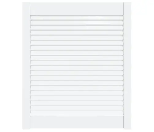Skapja Durvis, Žalūziju Dizains, 69X59,4 Cm, Priedes Koks Vidaxl