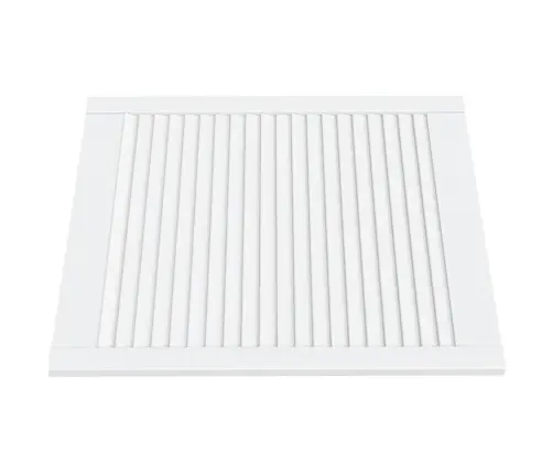 Kapiuksed, Võrega Disain 2 Tk Valge 69X59,4 Cm Männipuit