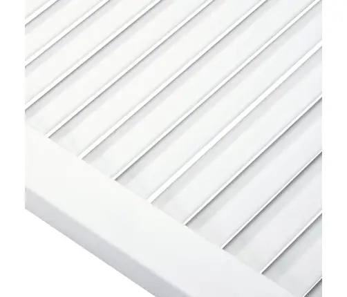 Spintelės Durelės, 2Vnt., Baltos, 99,3X39,4cm Pušis