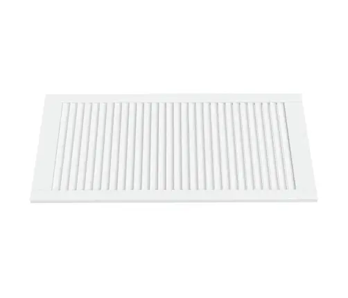 Kapiuksed, Võrega Disain 2 Tk Valge 99,3X49,4 Cm Männipuit