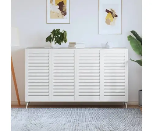 Skapja Durvis, Žalūziju Dizains, 4 Gab., 99,3X49,4 Cm, Priede Vidaxl