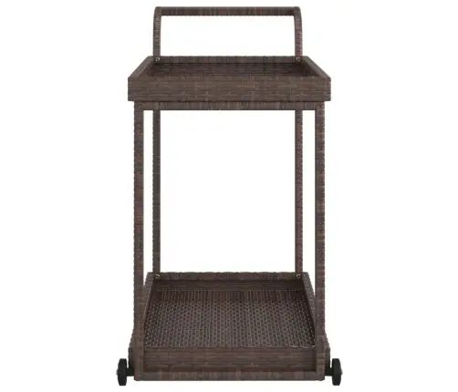 Bāra Ratiņi, Brūni, 100X45X83 Cm, Pe Rotangpalma Vidaxl