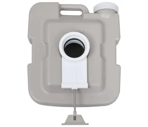 Pārnēsājama Kempinga Tualete Ar Telti, 10+10 L Vidaxl