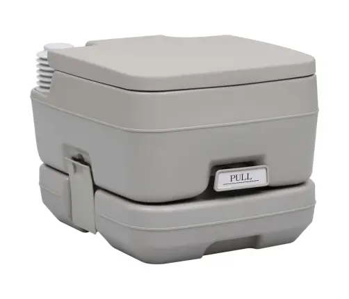 Pārnēsājama Kempinga Tualete Ar Telti, 10+10 L Vidaxl