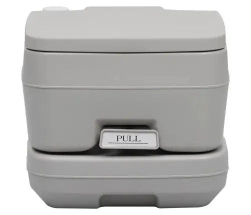 Pārnēsājama Kempinga Tualete Ar Telti, 10+10 L Vidaxl