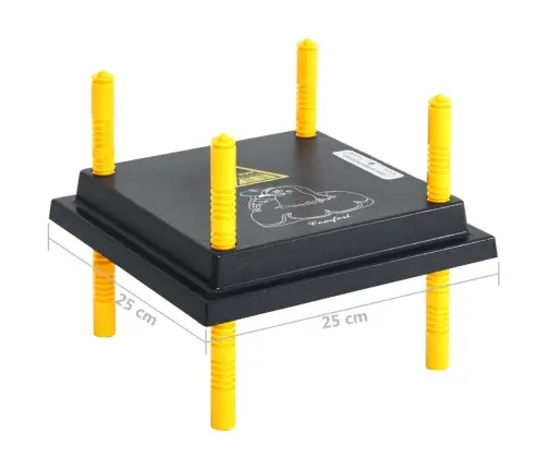 Soojendusplaat Tibudele Ja Pardipoegadele 25 X 25 Cm