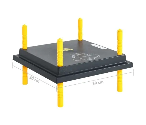 Tibude Ja Pardipoegade Soojendusplaat Temperatuuriregulaatoriga