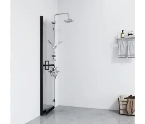 Dušas Siena, Salokāma, Caurspīdīgs Esg Stikls, 90X190 Cm Vidaxl