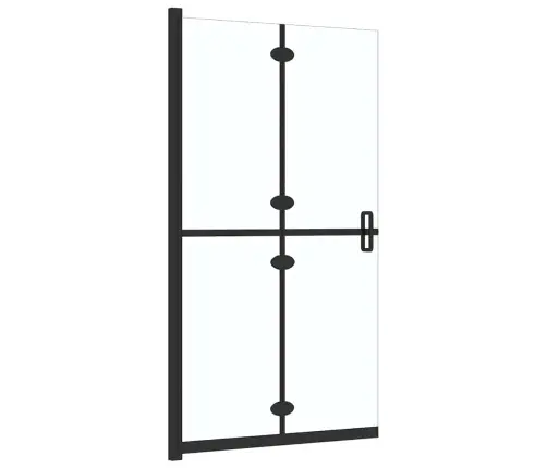 Dušas Siena, Salokāma, Caurspīdīgs Esg Stikls, 100X190 Cm Vidaxl