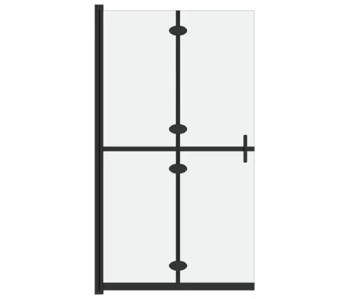 Sulankstoma Dušo Sienelė, Matinė, 100X190cm Esg Stiklas