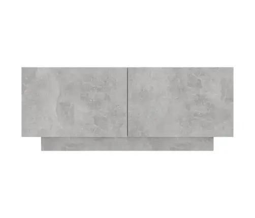 Naktsskapītis, 100X35X40 Cm, Inženierijas Koks, Betona Pelēks Vidaxl