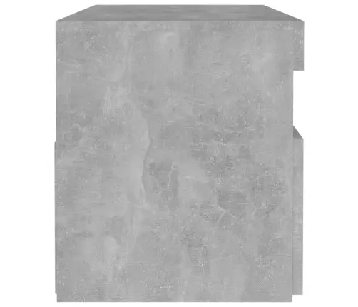 Naktinė Spintelė, Pilkos Spalvos, 60X35X40cm Mdp Naktinė Spintelė, Pilkos Spalvos, 60X35X40cm Mdp