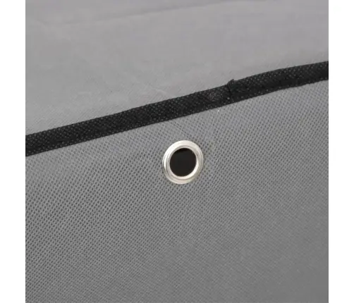 Apavu Skapis, Pelēks, 60X30X166 Cm, Audums Vidaxl