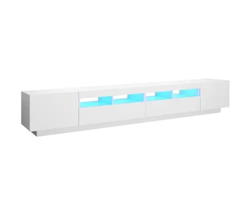 Telerialus Led-Tuledega, Valge, 260 X 35 X 40 Cm