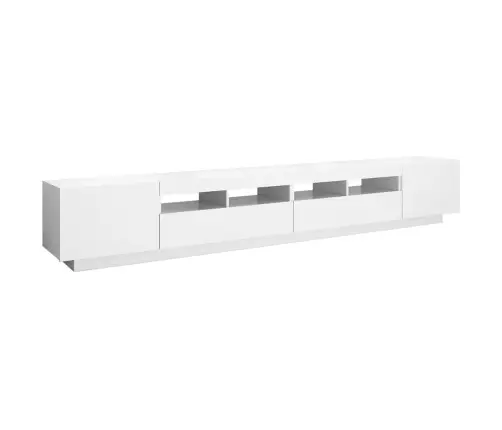 Telerialus Led-Tuledega, Valge, 260 X 35 X 40 Cm