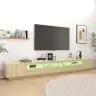 Tv Skapītis Ar Led Lampiņām, 300X35X40 Cm, Ozolkoka Krāsa Vidaxl Tv Skapītis Ar Led Lampiņām, 300X35X40 Cm, Ozolkoka Krāsa Vidaxl