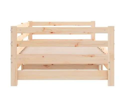 Ištraukiama Lova, 2X(90X200)cm Pušies Medienos Masyvas