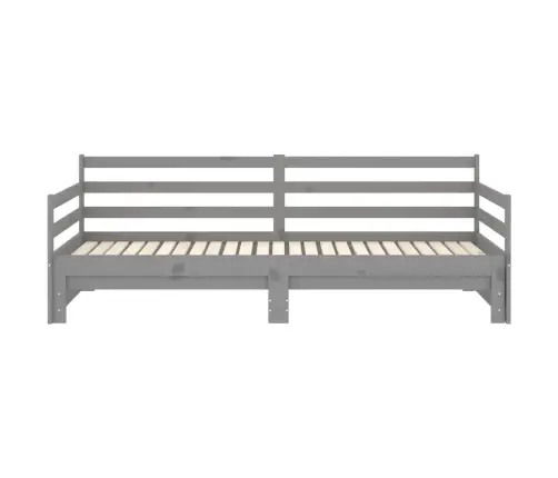 Väljatõmmatav Päevavoodi Ilma Madratsita, Hall, 2 X (90X200) Cm