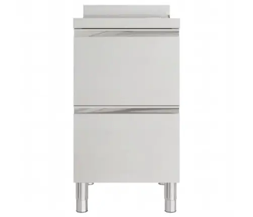 Komercinės Virtuvės Spintelės Su 2 Stalčiais, 2 Vnt., 50X60X96 Cm