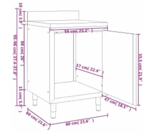 Virtuves Skapīši, 2 Gab., Nerūsējošs Tērauds Vidaxl