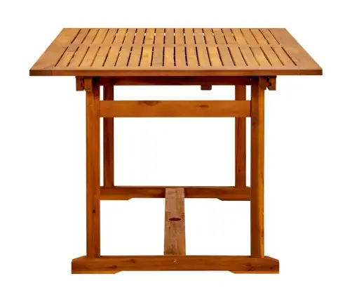 Sodo Valgomojo Stalas, (150–200)X100X75cm Akacijos Masyvas