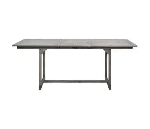 Dārza Galds, (150-200)X100X75 Cm, Akācijas Masīvkoks Vidaxl