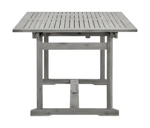 Dārza Galds, (150-200)X100X75 Cm, Akācijas Masīvkoks Vidaxl