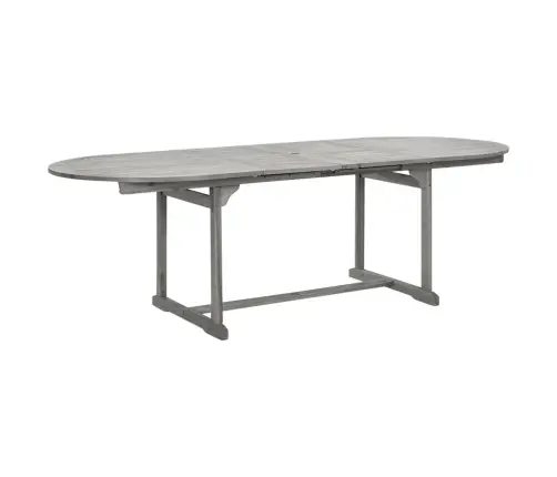 Dārza Galds, (160-240)X100X75 Cm, Akācijas Masīvkoks Vidaxl