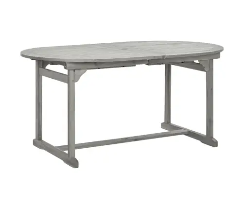 Dārza Galds, (160-240)X100X75 Cm, Akācijas Masīvkoks Vidaxl