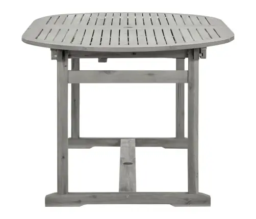 Dārza Galds, (160-240)X100X75 Cm, Akācijas Masīvkoks Vidaxl