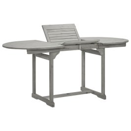 Sodo Valgomojo Stalas, (120–170)X80X75cm Akacijos Masyvas