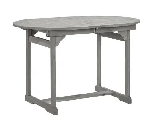 Sodo Valgomojo Stalas, (120–170)X80X75cm Akacijos Masyvas