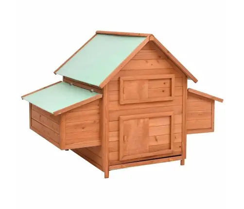 Vistu Būris, 150X96X110 Cm, Egles Masīvkoks Vidaxl