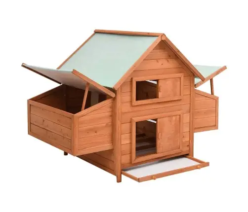 Vistu Būris, 150X96X110 Cm, Egles Masīvkoks Vidaxl