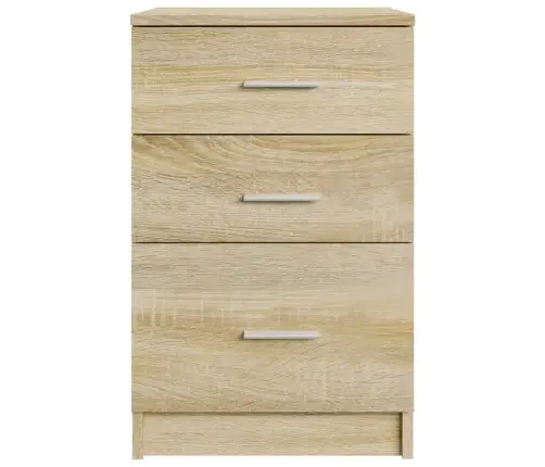 Naktsskapītis, Ozolkoka Krāsa, 40X35X62,5 Cm, Inženierijas Koks Vidaxl Naktsskapītis, Ozolkoka Krāsa, 40X35X62,5 Cm, Inženierijas Koks Vidaxl