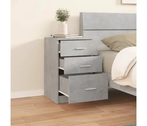 Öökapp, Betoonhall, 40 X 40 X 63 cm Tehispuit