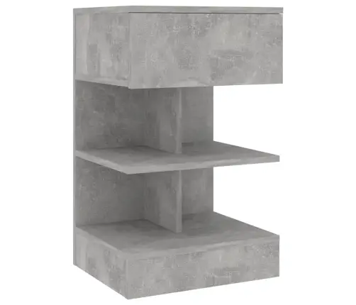 Naktsskapīši, 2 Gab., 40X35X65 Cm, Betona Pelēki Vidaxl