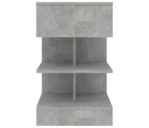 Naktsskapīši, 2 Gab., 40X35X65 Cm, Betona Pelēki Vidaxl