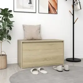 Gaiteņa Sols, 80X40X45 Cm, Ozolkoka Krāsā, Inženierijas Koks Vidaxl