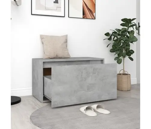 Esikupink 80 X 40 X 45 cm Betoonhall, Tehispuit